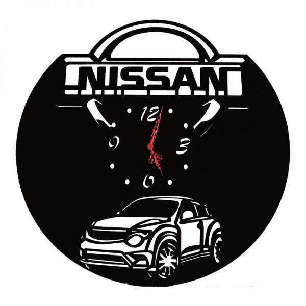 χειροροποιητο ρολοι τοιχου απο ξύλο Nissan